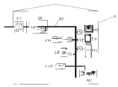 A single figure which represents the drawing illustrating the invention.